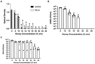 PCL-gelatin honey scaffolds promote Staphylococcus aureus agrA expression in biofilms with Pseudomonas aeruginosa